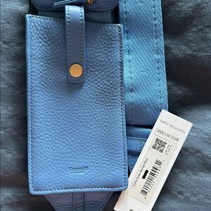 Hammitt Sky Blue Leather Crossbody